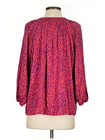 Tucker 3/4 Sleeve Silk Top (view 2)
