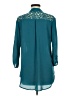 Rewind Teal Long Sleeve Blouse Size M - photo 2