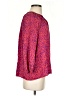 Tucker Animal Print Red 3/4 Sleeve Silk Top Size P (petite) - photo 4