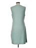 Nine West Solid Teal Casual Dress Size L - photo 2