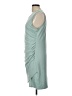 Nine West Solid Teal Casual Dress Size L - photo 5