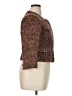 Ann Taylor LOFT Tweed Brown Blazer Size 14 - photo 4