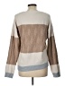 Verve Ami Color Block Tan Pullover Sweater Size L - photo 2