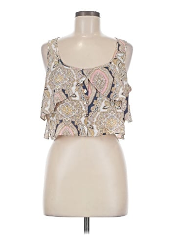 BCBGeneration Sleeveless Blouse (view 1)