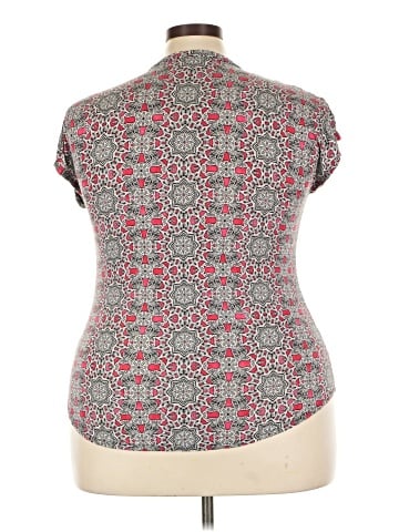 Dana Buchman Short Sleeve Henley (view 2)