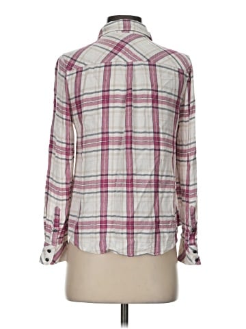 White House Black Market Long Sleeve Button-Down Shirt (view 2)