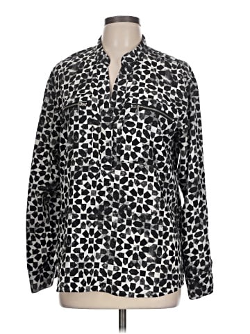 MICHAEL Michael Kors Long Sleeve Blouse (view 1)