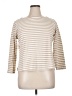 Appleseeds 100% Cotton Tan 3/4 Sleeve Top Size XL - photo 1