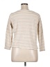 Appleseeds 100% Cotton Tan 3/4 Sleeve Top Size XL - photo 2
