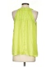 The Limited 100% Polyester Green Sleeveless Blouse Size S - photo 2