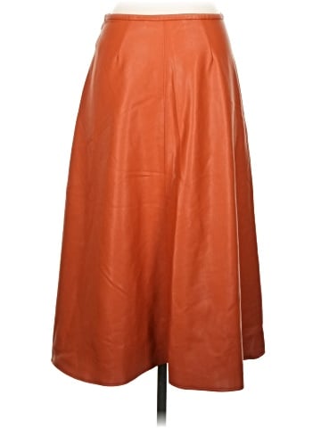 Sally LaPointe Faux Leather Skirt (view 2)
