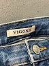 Vigoss Hearts Blue Jeans Size 26 waist - photo 7