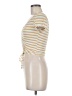 Papaya Yellow Short Sleeve Top Size M - photo 5