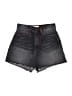 BDG Black Denim Shorts Size 24 waist - photo 1