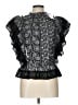 Hunter Bell 100% Cotton Black Sleeveless Blouse Size 12 - photo 1