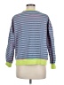 Unbranded Stripes Blue Pullover Sweater Size M - photo 2