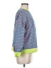 Unbranded Stripes Blue Pullover Sweater Size M - photo 4