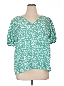 Lc Lauren Conrad Short Sleeve Blouse
