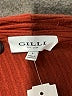 Gilli Solid Burgundy Jumpsuit Size S - photo 4