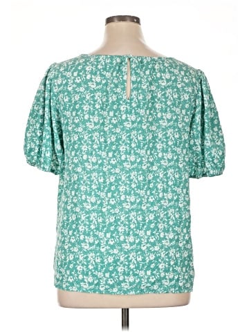 LC Lauren Conrad Short Sleeve Blouse (view 2)