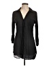 Splendid 100% Cotton Black 3/4 Sleeve Button-Down Shirt Size L - photo 1