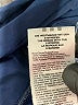 Adidas 100% Polyester Stripes Blue Track Jacket Size M - photo 4