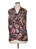 Vince Camuto Floral Black Sleeveless Blouse Size XL - photo 1