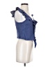 Rip Curl Blue Sleeveless Blouse Size S - photo 4