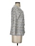 Ann Taylor LOFT 100% Cotton Silver Cardigan Size S - photo 4