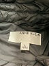 Anne Klein 100% Polyester Argyle Black Coat Size L - photo 6