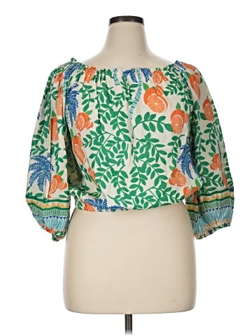 C&C California 3/4 Sleeve Blouse (view 1)