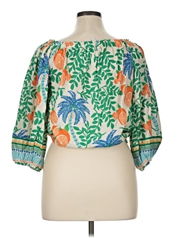 C&C California 3/4 Sleeve Blouse (view 2)