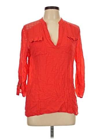 Jolt 3/4 Sleeve Blouse (view 1)