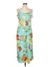 Natori Tropical Blue Casual Dress Size L - photo 1