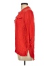Jolt 100% Rayon Red 3/4 Sleeve Blouse Size L - photo 5