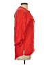 Jolt 100% Rayon Red 3/4 Sleeve Blouse Size L - photo 4