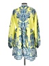Jennyfer Paisley Yellow Casual Dress Size L - photo 2