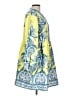 Jennyfer Paisley Yellow Casual Dress Size L - photo 4