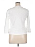 Chaps 100% Cotton White 3/4 Sleeve Top Size XL - photo 2