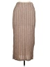 Zara Collection Chevron-herringbone Tan Formal Skirt Size M - photo 1