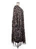 Evans 100% Polyester Floral Black Casual Dress Size 30 - photo 4