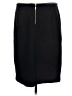 Chico's Solid Black Formal Skirt Size Lg (2) - photo 2