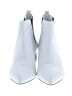 Nine West 100% Leather White Ankle Boots Size 10 - photo 2