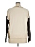 Ann Taylor LOFT Outlet Color Block Ivory Pullover Sweater Size XL - photo 2