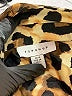 Topshop Animal Print Gold Long Sleeve Blouse Size 6 - photo 7
