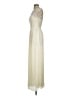 H&M 100% Polyester Ivory Cocktail Dress Size 6 - photo 5