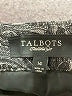 Talbots Paisley Black Wool Skirt Size 14 - photo 4