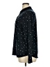 UNTUCKit 100% Polyester Polka Dots Black Long Sleeve Blouse Size 14 - photo 5