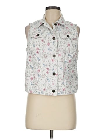 Lauren Jeans Co. Denim Vest (view 1)