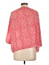 Faded Glory 100% Polyester Pink 3/4 Sleeve Blouse Size L - photo 2
